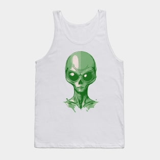 Alien Retro Vintage Tank Top